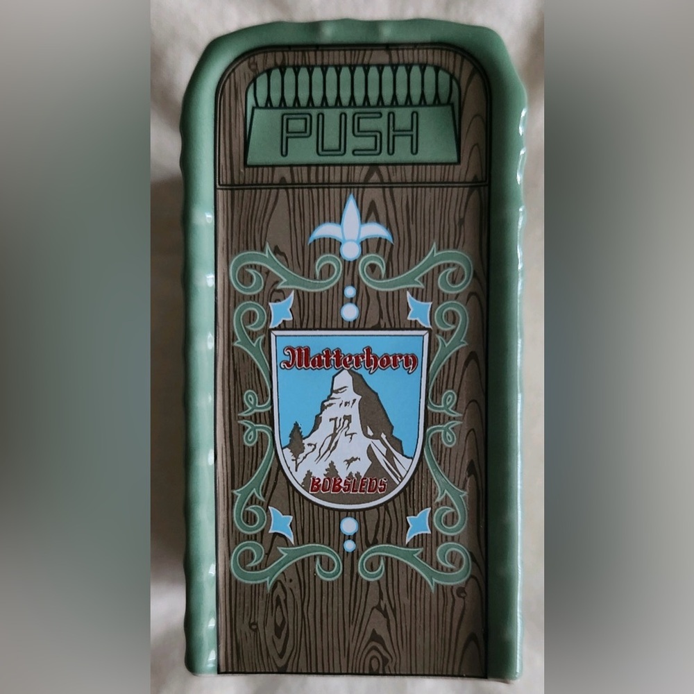 NWT Authentic Disney Parks - Matterhorn Salt or Pepper Shaker (Retired)